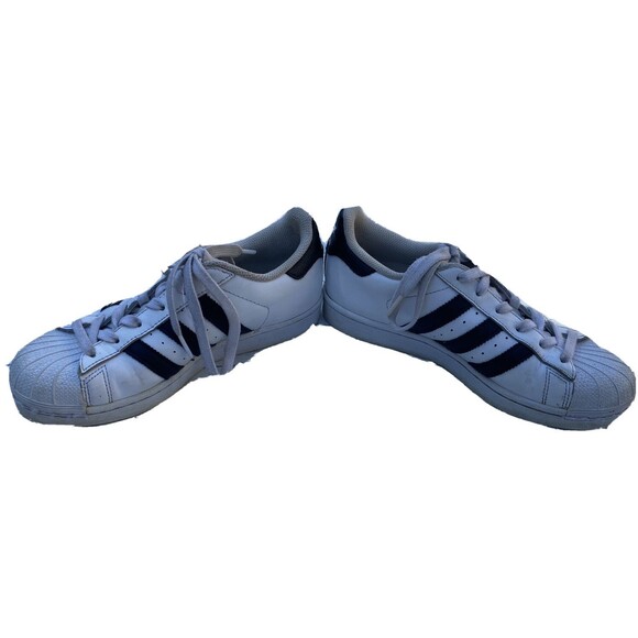 Adidas Superstar La Marque Aux 3 Bandes White  Black Sneakers Men Size US 6.5 main image 8